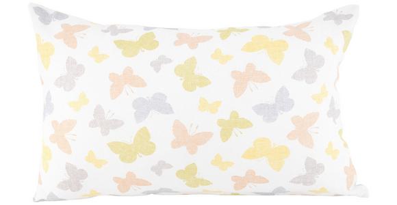 Zierkissen Clarissa - Hellrosa/Gelb, MODERN, Textil (30/50cm) - Luca Bessoni