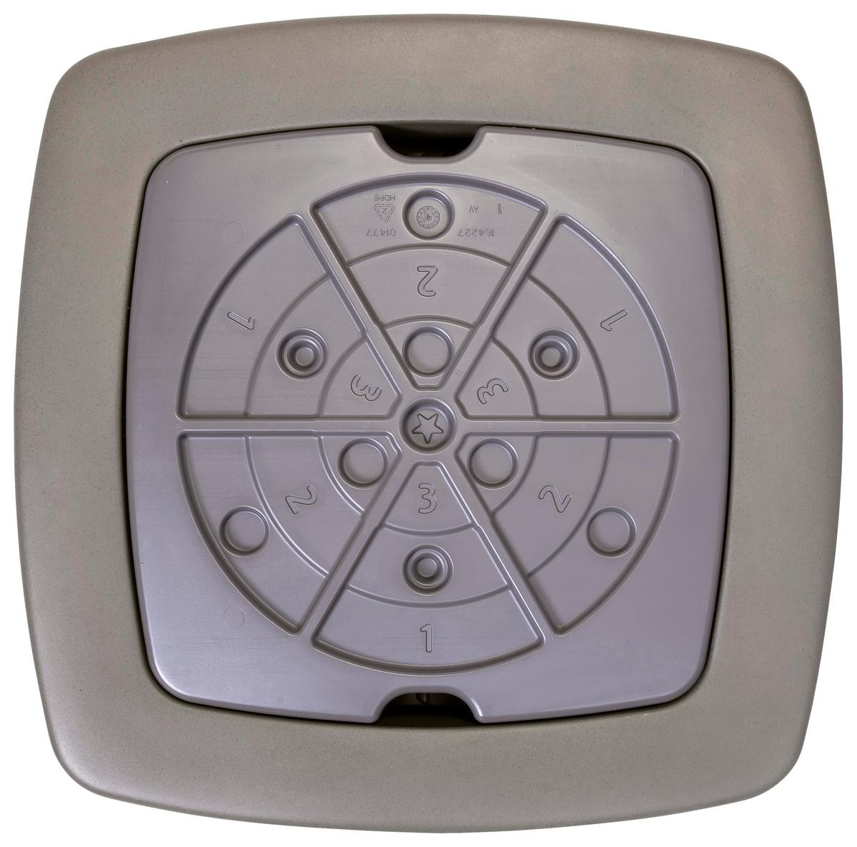 Kühlbox 518399 - Grau, KONVENTIONELL, Kunststoff (73,7/45,7/78,7cm) - Ambia Garden