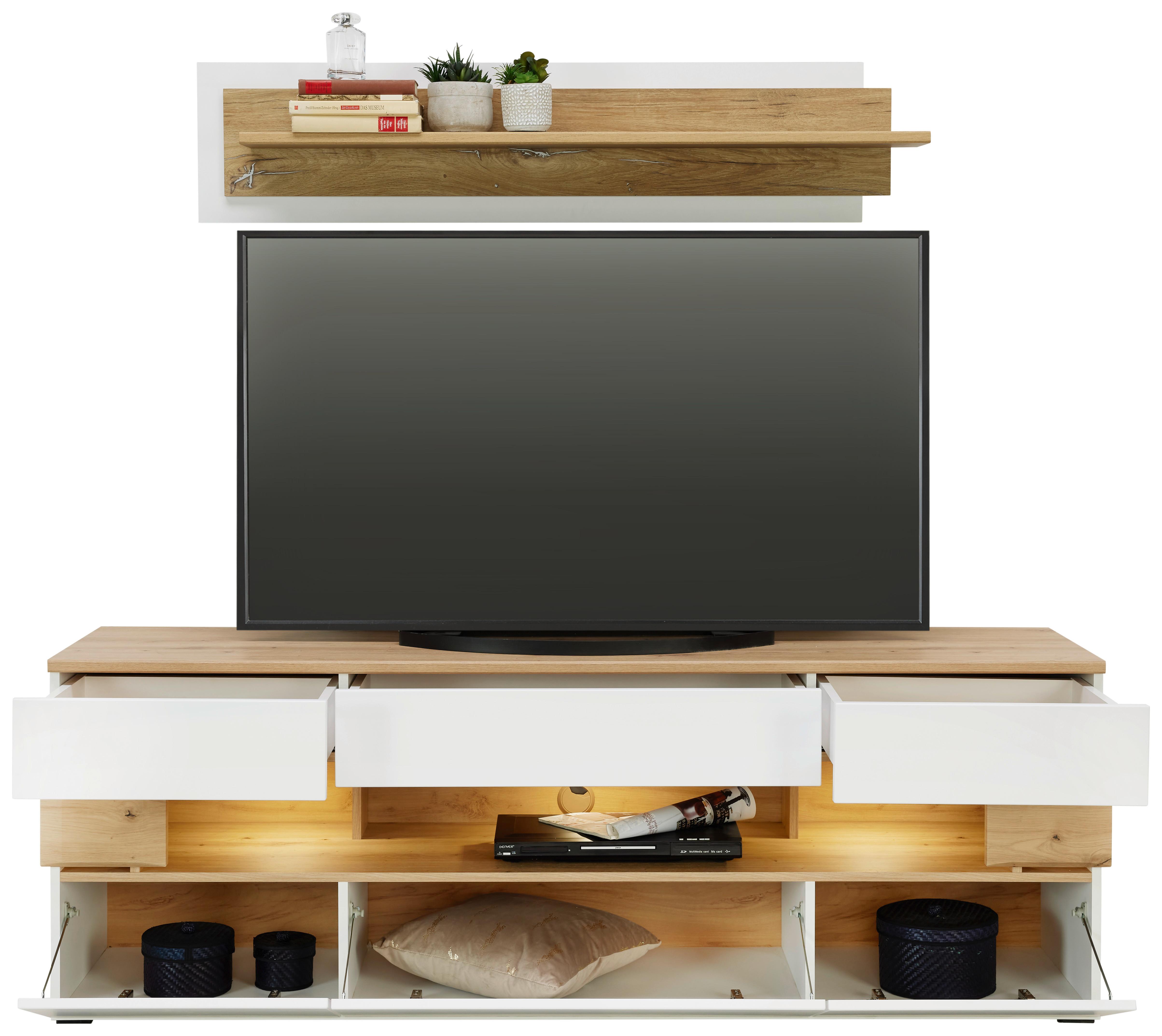 Tv Diel Dimitri - Moderný, kompozitné drevo/plast (180/63/47cm)