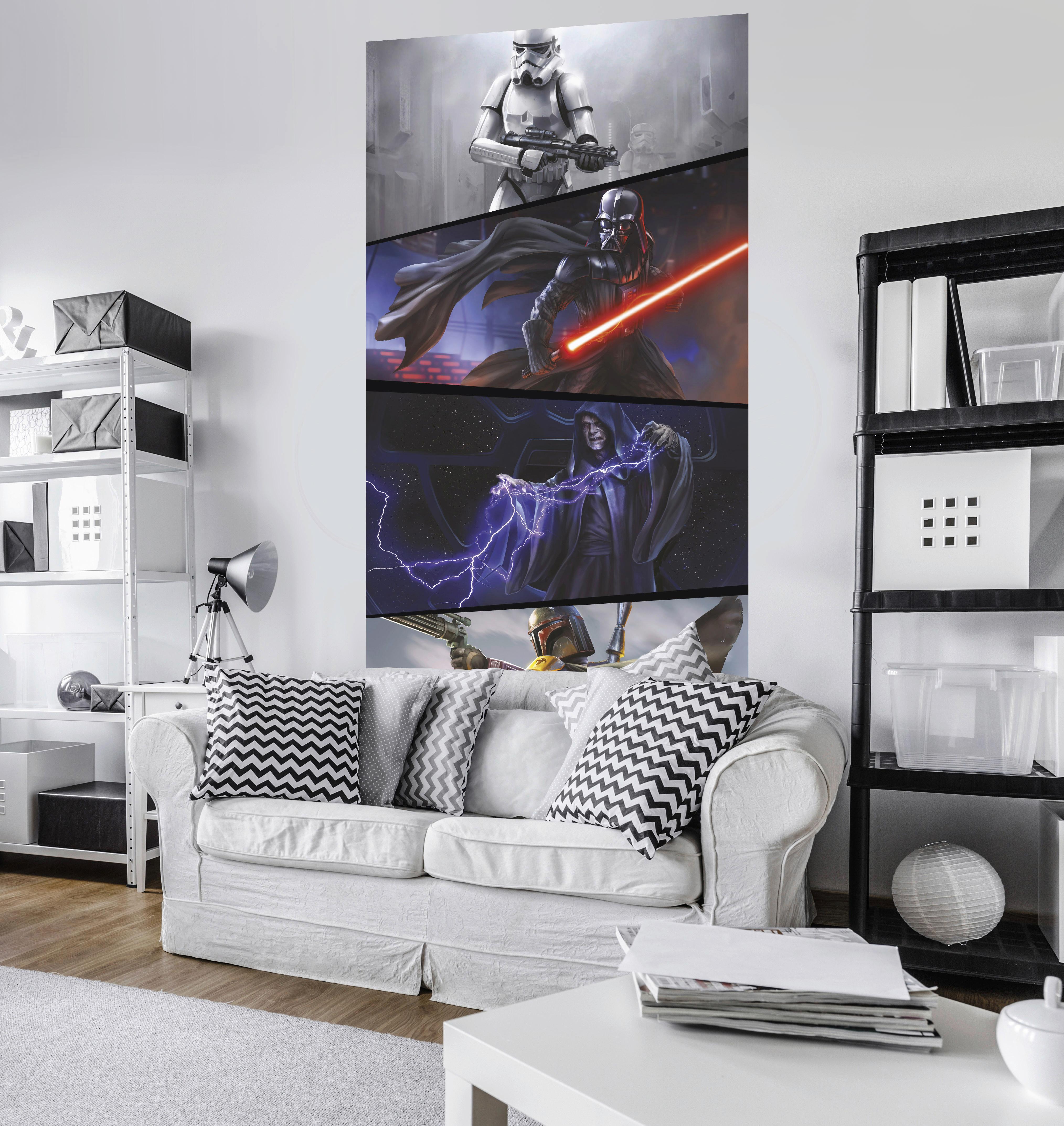 Vliestapete Star Wars Moments Imperials - Multicolor, Basics (120/200cm) - Komar