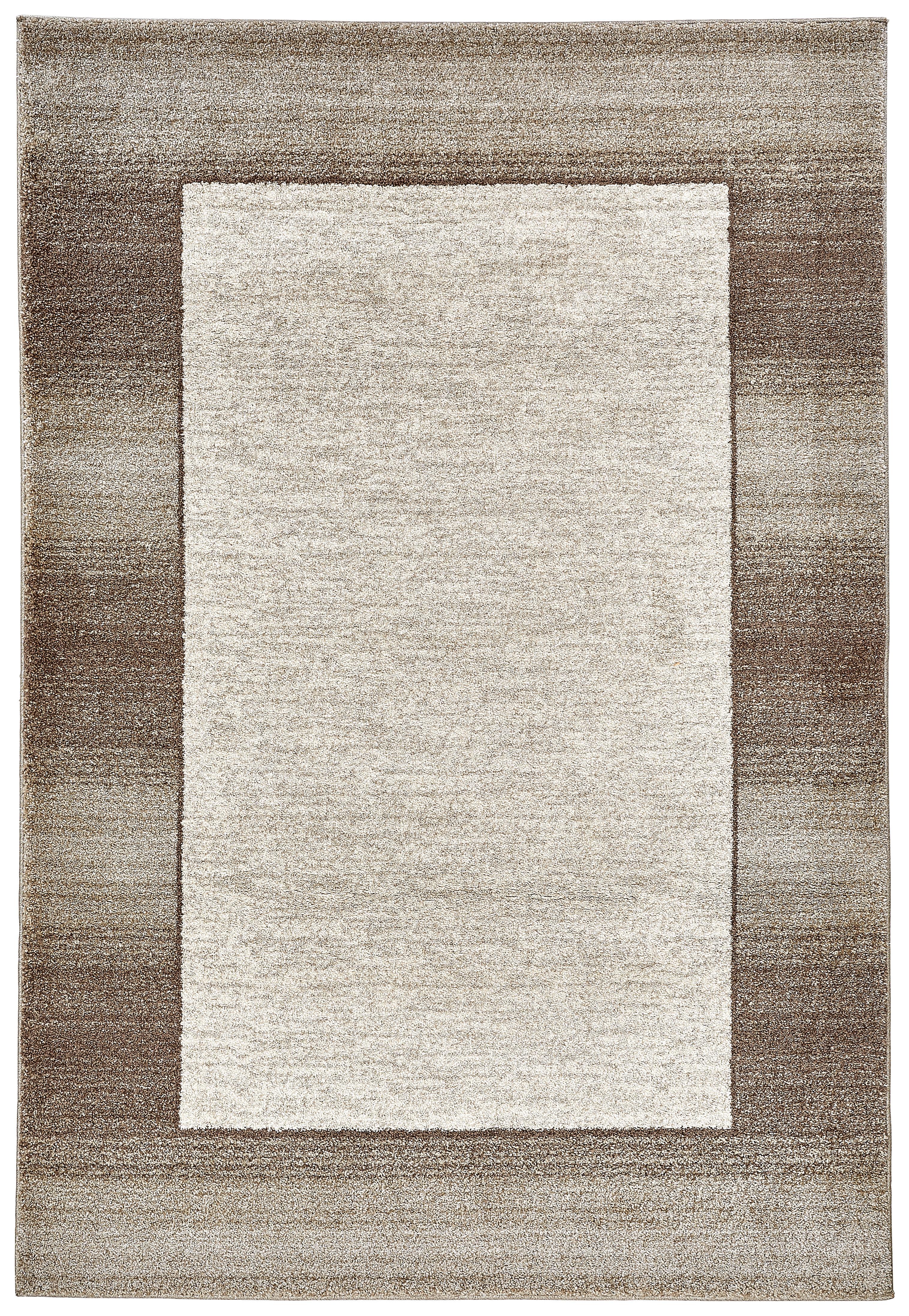 Webteppich Liquido Bordo Braun/Beige 120x170 cm - Beige/Braun, KONVENTIONELL, Textil (120/170cm) - Novel