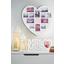 Rám Na Fotky Heart - biela/tmavoružová, Romantický / Vidiecky, kompozitné drevo/plast (60/59,5/0,9cm) - Mömax modern living Rám Na Fotky Heart - biela/tmavoružová, Romantický / Vidiecky, kompozitné drevo/plast (60/59,5/0,9cm) - Mömax modern living