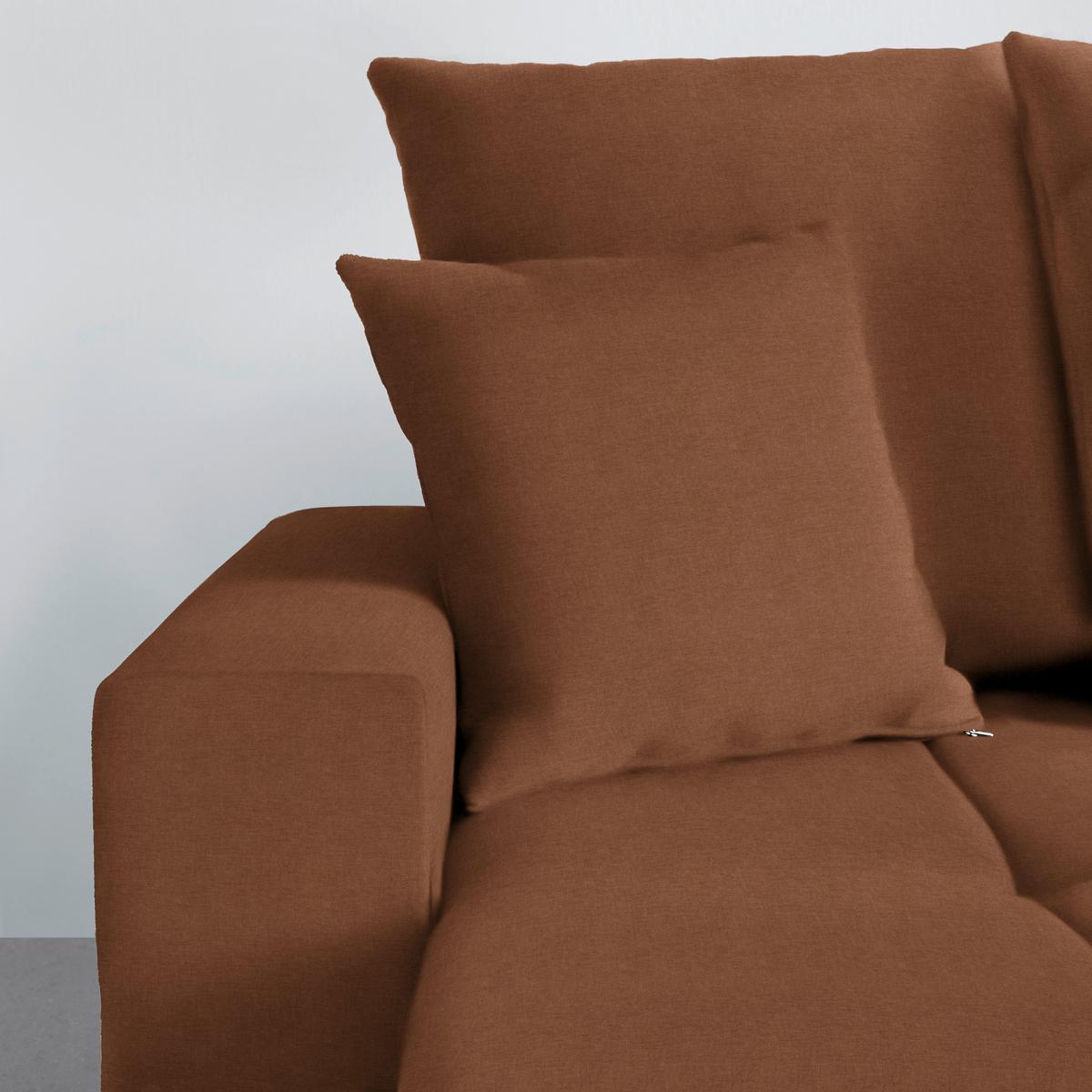Rohová sedačka ALATRI, oboustr.,koňaková,s polštáři - černá/zelená, Moderní, textil/plast (289/90/176cm) - Based