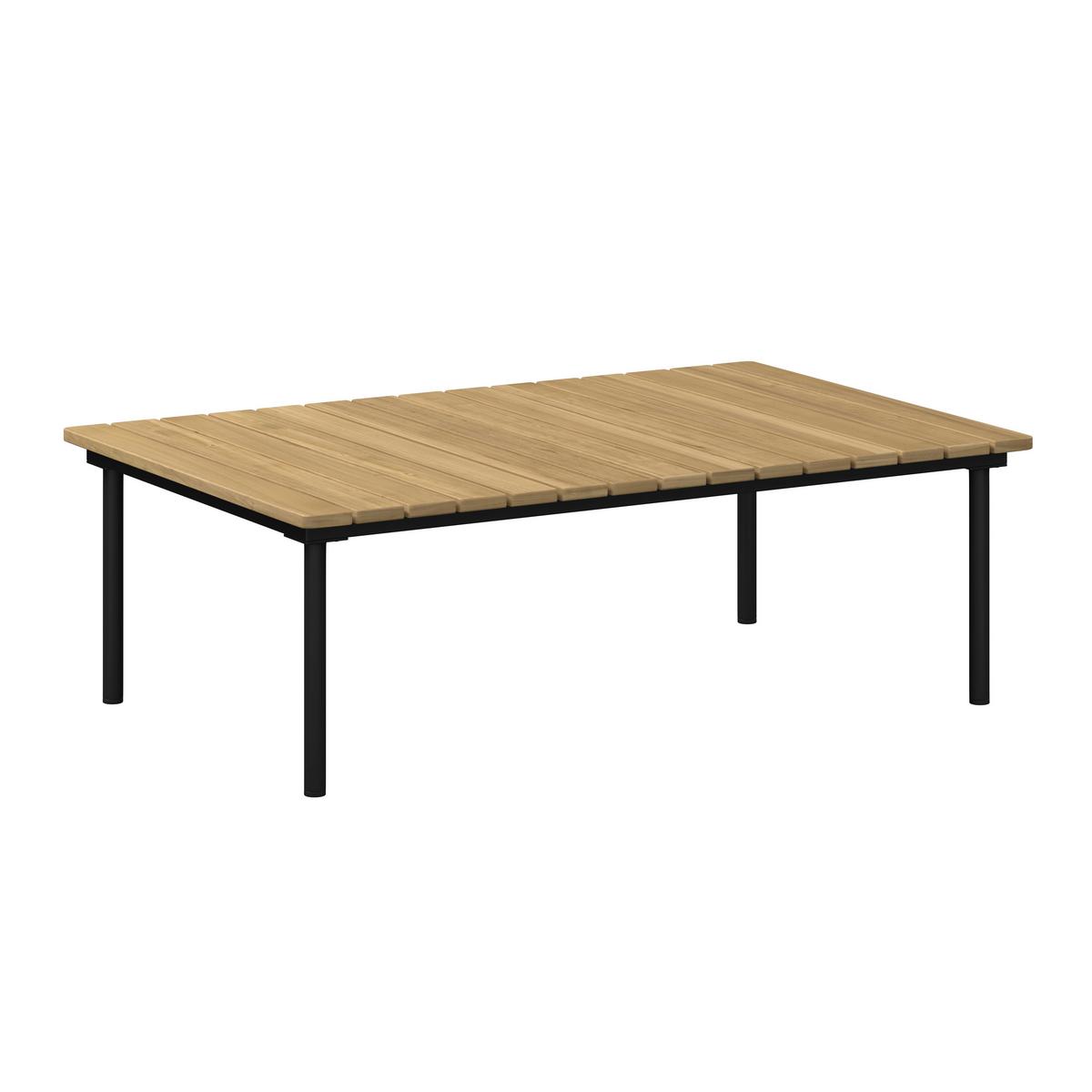 Loungegarnitur Montana - Schwarz, MODERN, Holz/Kunststoff - Beldano