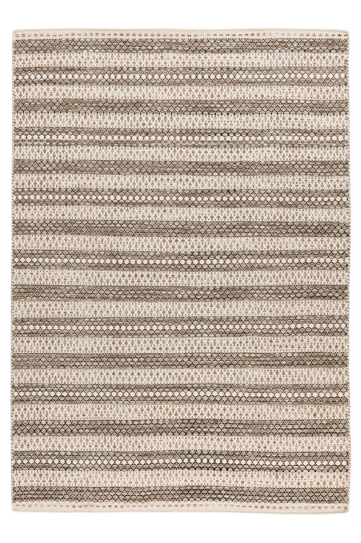 Flachwebteppich My Jaipur - Hellbraun/Beige, KONVENTIONELL, Textil (80/150cm) - Obsession