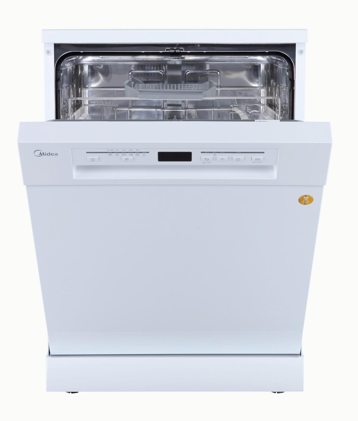 Geschirrspüler Sf 5.60nw14c Geschirrspüler - Weiß, Basics, Kunststoff/Metall (59,8/84,5/60cm) - Midea