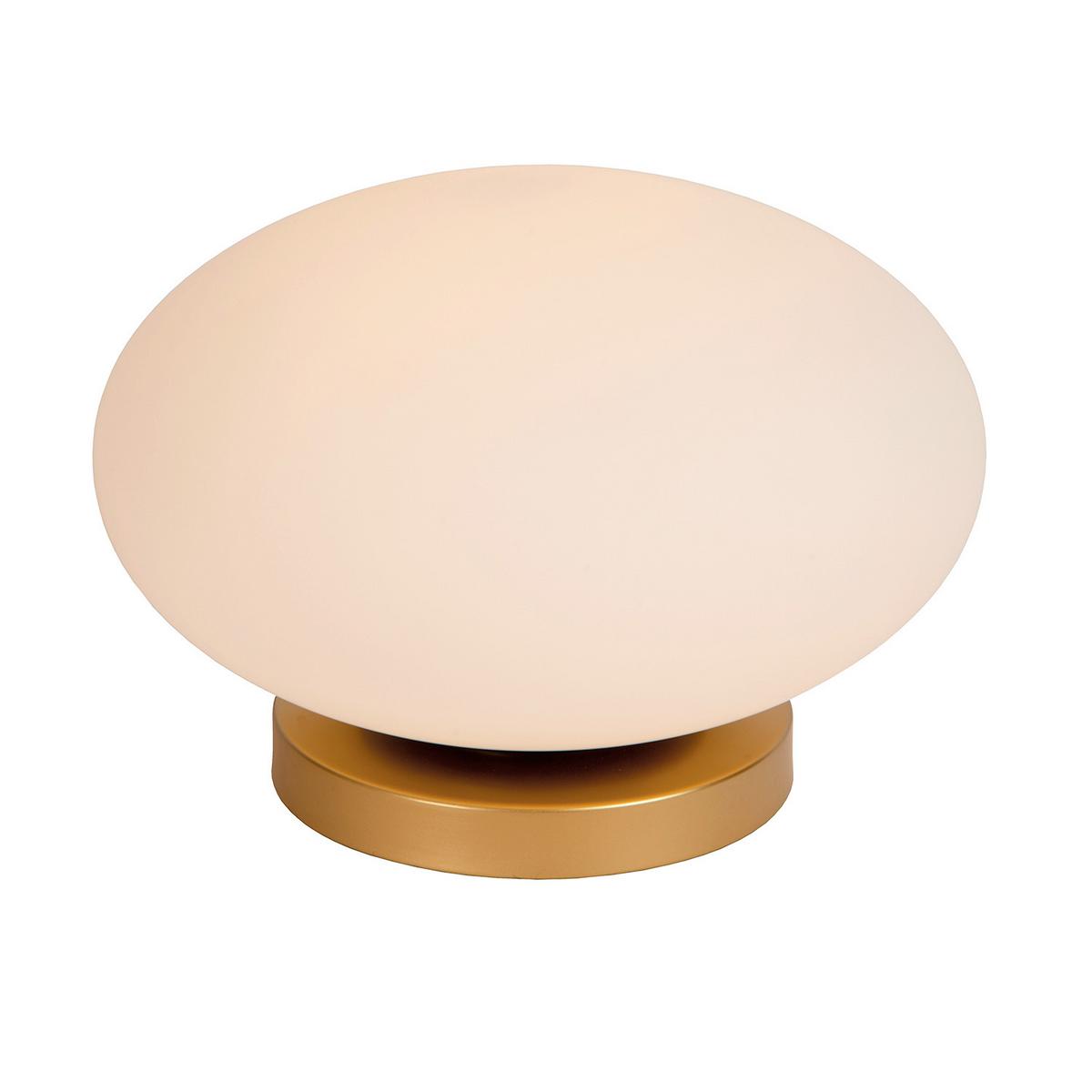 Tischleuchte Goldfarben D: 30 cm 6w - Goldfarben, KONVENTIONELL, Glas/Metall (30/20cm)