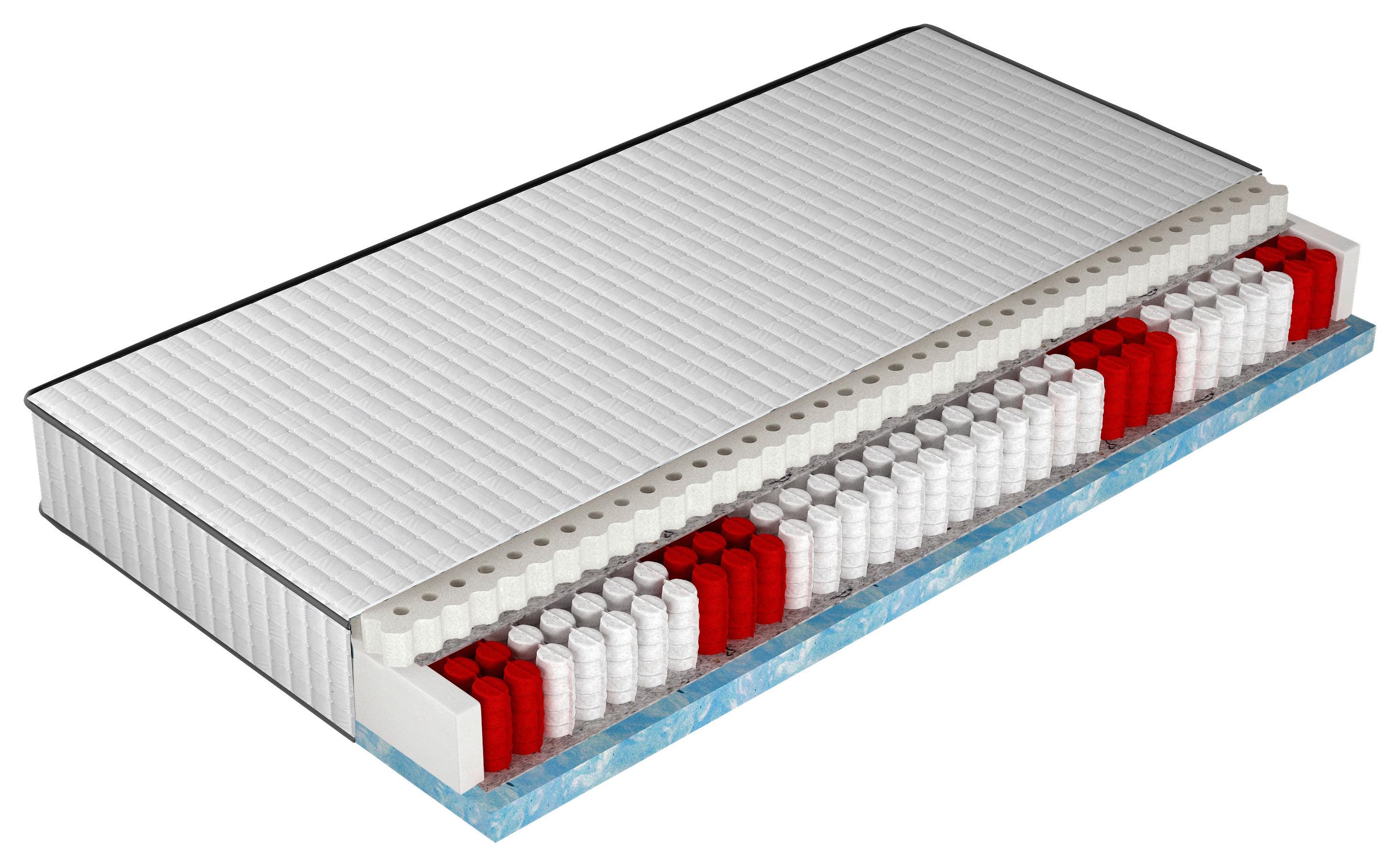 Taschenfederkernmatratze Live Buriano 90x200 Cm H2 H: 22 Cm