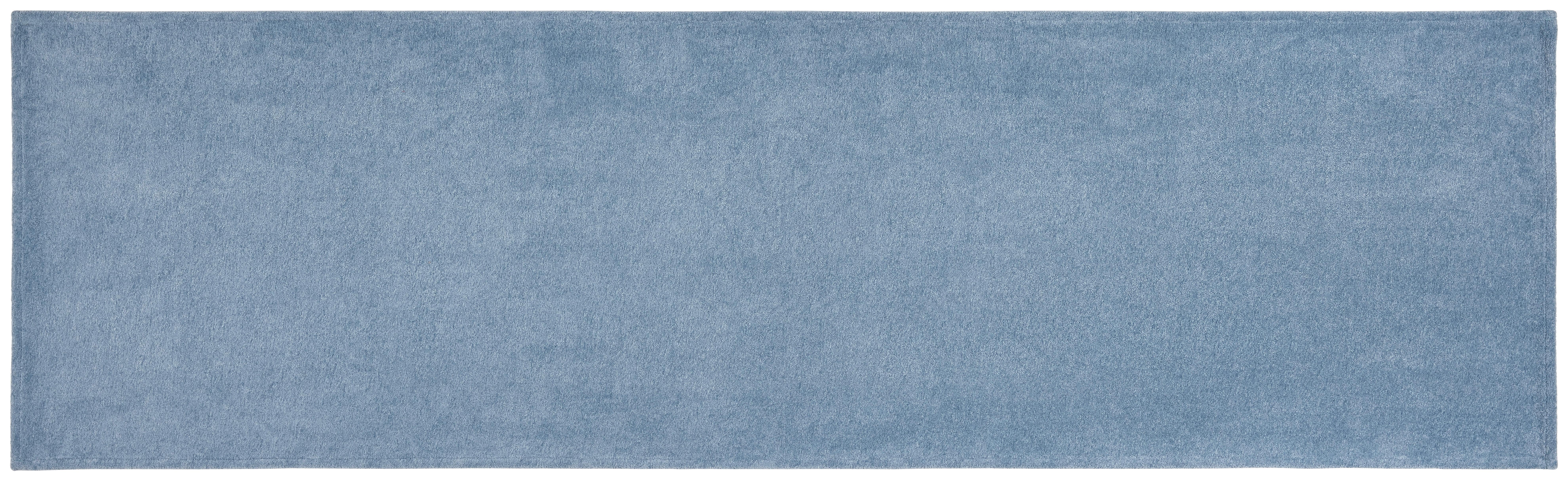 Tischläufer Anika - Blau, ROMANTIK / LANDHAUS, Textil (40/140cm) - James Wood