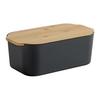 Chlebník na pečivo MAGNUS - černá, Moderní (33/18.5/12cm) - Mömax
