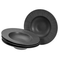 Pastatellerset 21820 Vesuvio Black, Pastaset - Anthrazit, Trend, Keramik (27cm) - Creatable