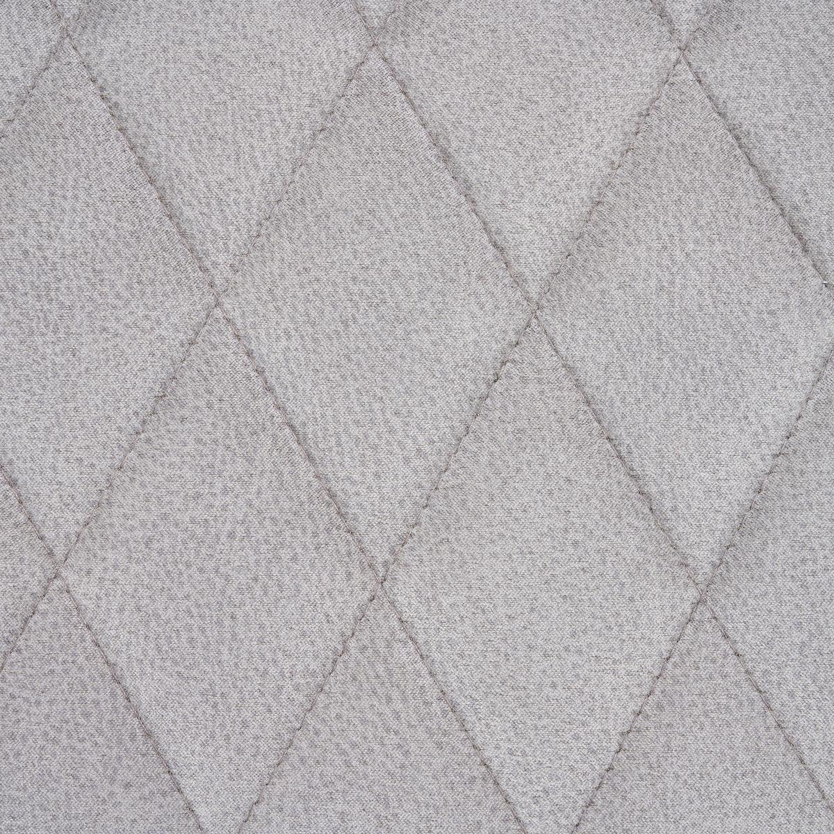 Armlehnstuhl Adriano Hellgrau Gepolstert - Hellgrau, MODERN, Textil/Metall (59/84/59cm) - Livetastic