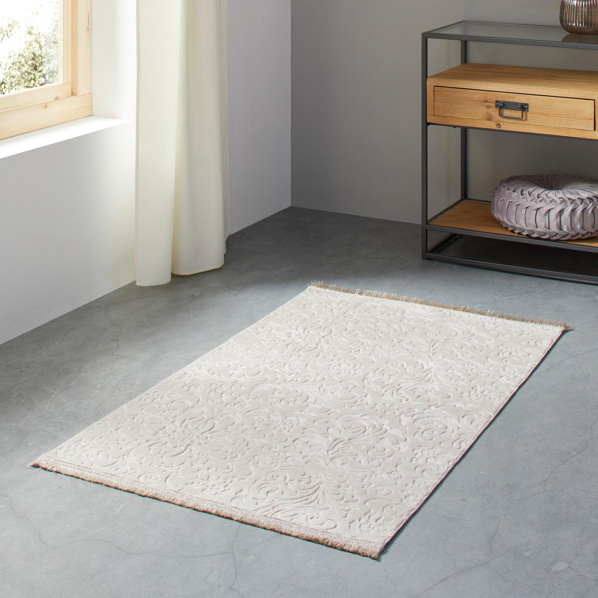 TKANÝ KOBEREC Daphne 3, 150/220cm, béžová - béžová, Moderní, textil (150/220cm) - Modern Living