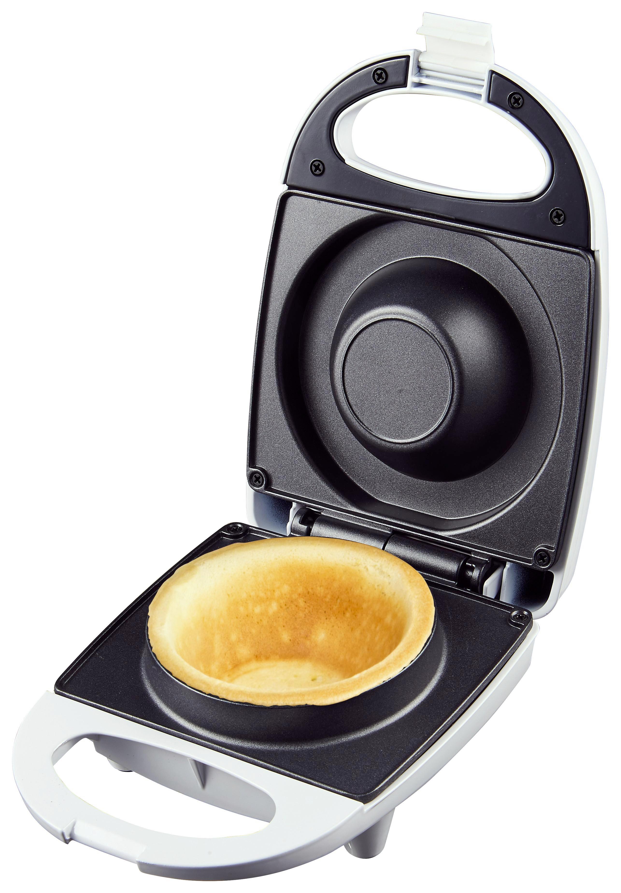 Waffelbecherautomat Paris - Schwarz/Weiß, MODERN, Kunststoff/Metall (14,5/9/23cm) - Silva Homeline