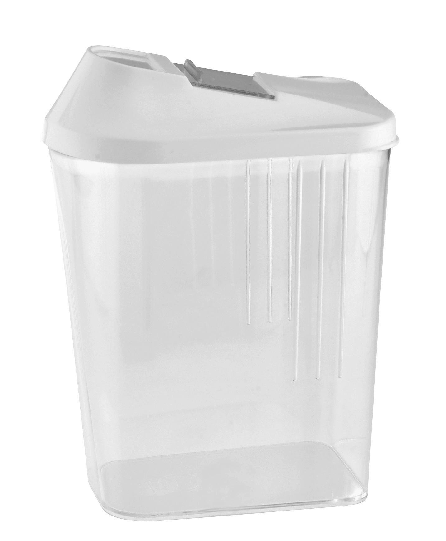Schüttdose Ava ca. 1,5 L, Spülmaschinengeeignet - Blau/Klar, KONVENTIONELL, Kunststoff (9,5/17,5/15cm)