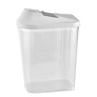 Schüttdose Ava ca. 1,5 L, Spülmaschinengeeignet - Blau/Klar, KONVENTIONELL, Kunststoff (9,5/17,5/15cm)