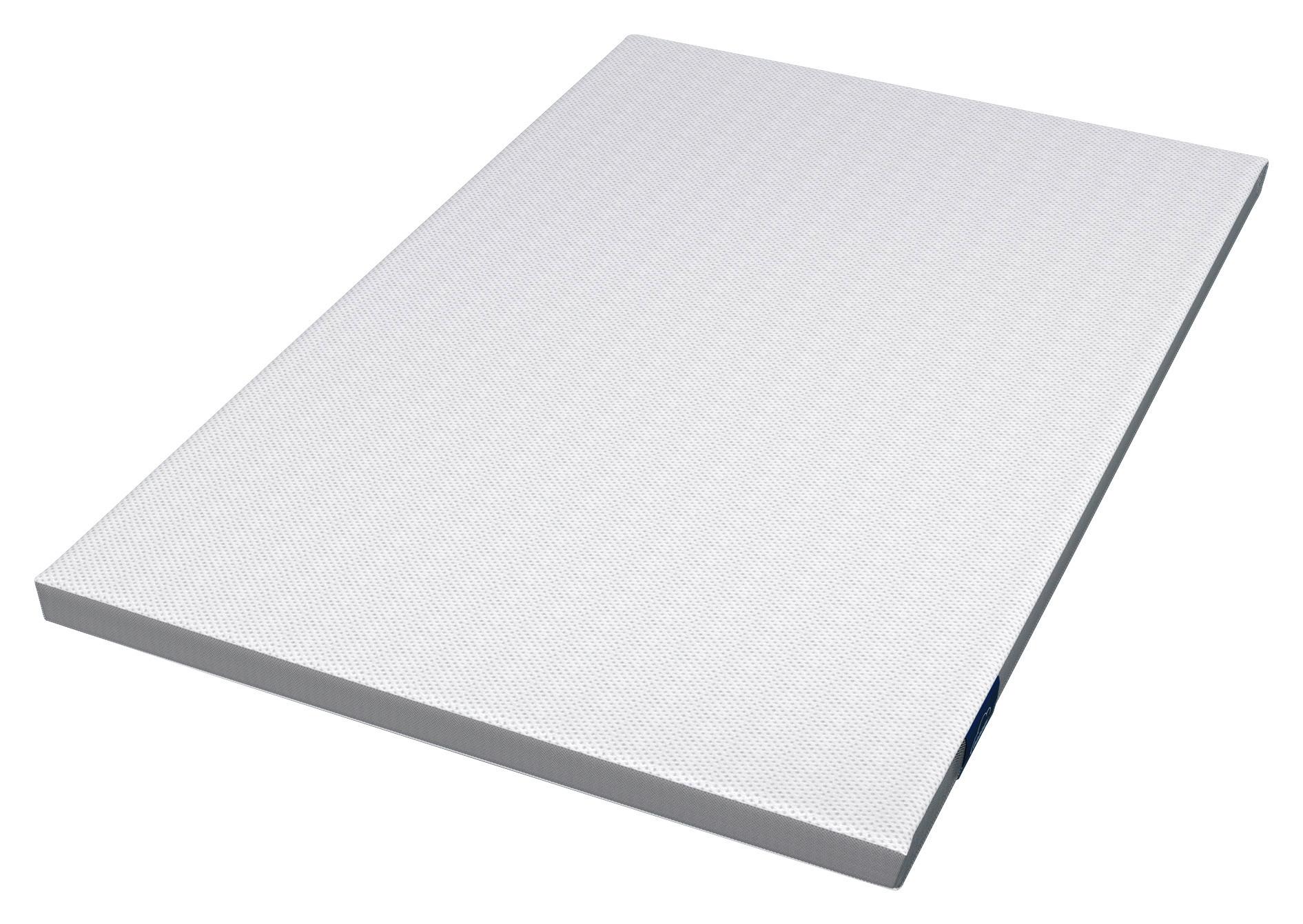 Eazzzy Topper Hellgrau LF: 140x200cm - Hellgrau, Basics, Textil (140/200cm) - Genius