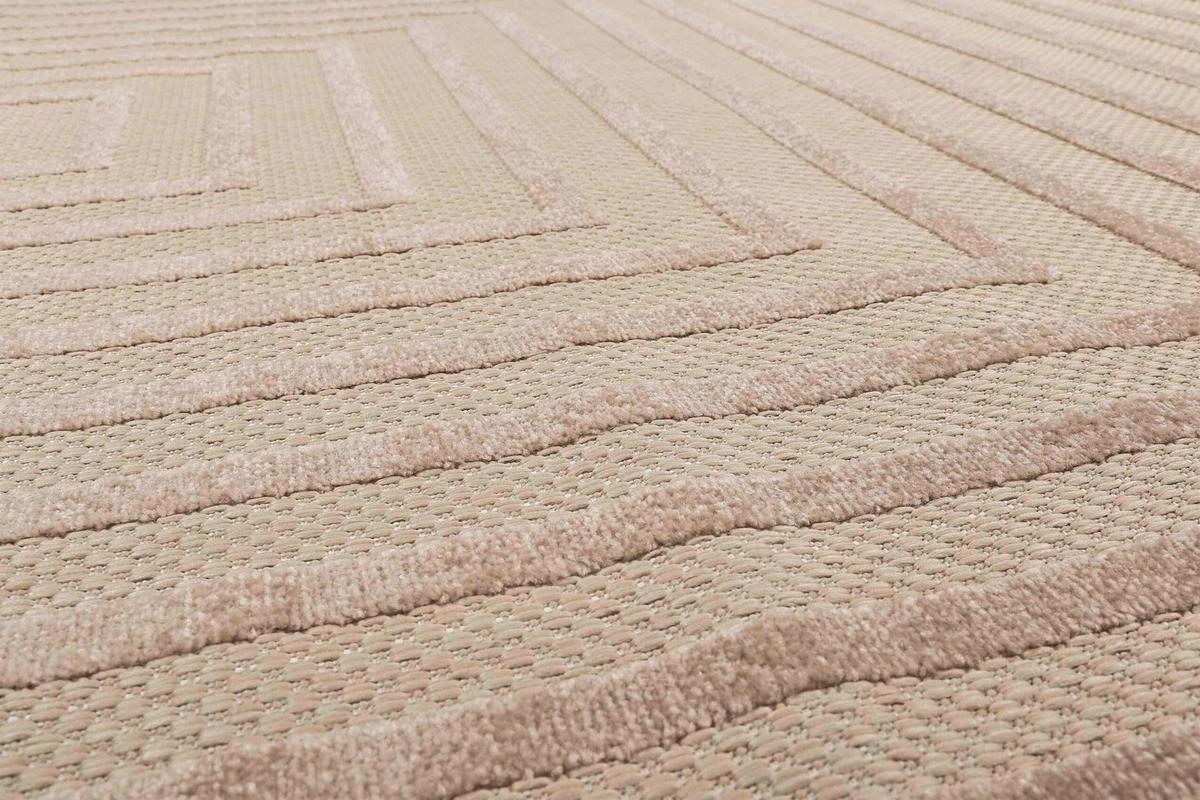 Outdoorteppich, 200x290 cm Carolina - Hellbraun/Beige, Design, Textil (200/290cm) - Esprit