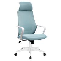 Drehstuhl Boston 2 - Türkis/Weiß, Trend, Holz/Kunststoff (60/114-124/62cm) - MID.YOU