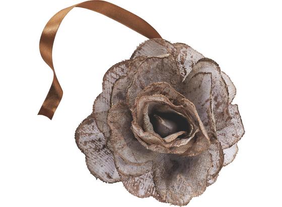 Dekoračná Spona Rose - biela/ružová, Romantický / Vidiecky, textil (11cm) - Mömax modern living Dekoračná Spona Rose - biela/ružová, Romantický / Vidiecky, textil (11cm) - Mömax modern living