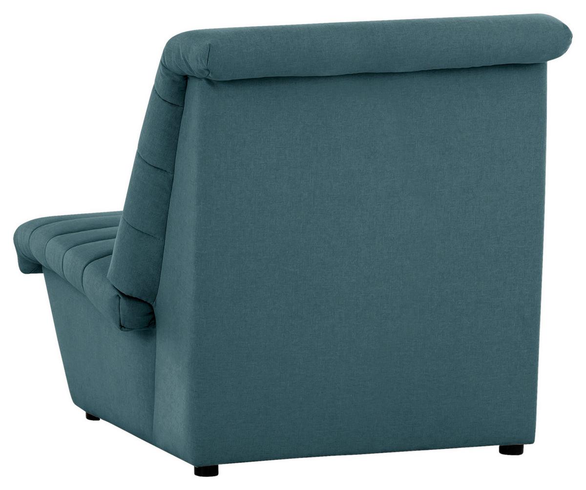 Sessel Looks Viii - Petrol/Schwarz, Design, Textil (92/92/103cm) - LOOKS by W.Joop