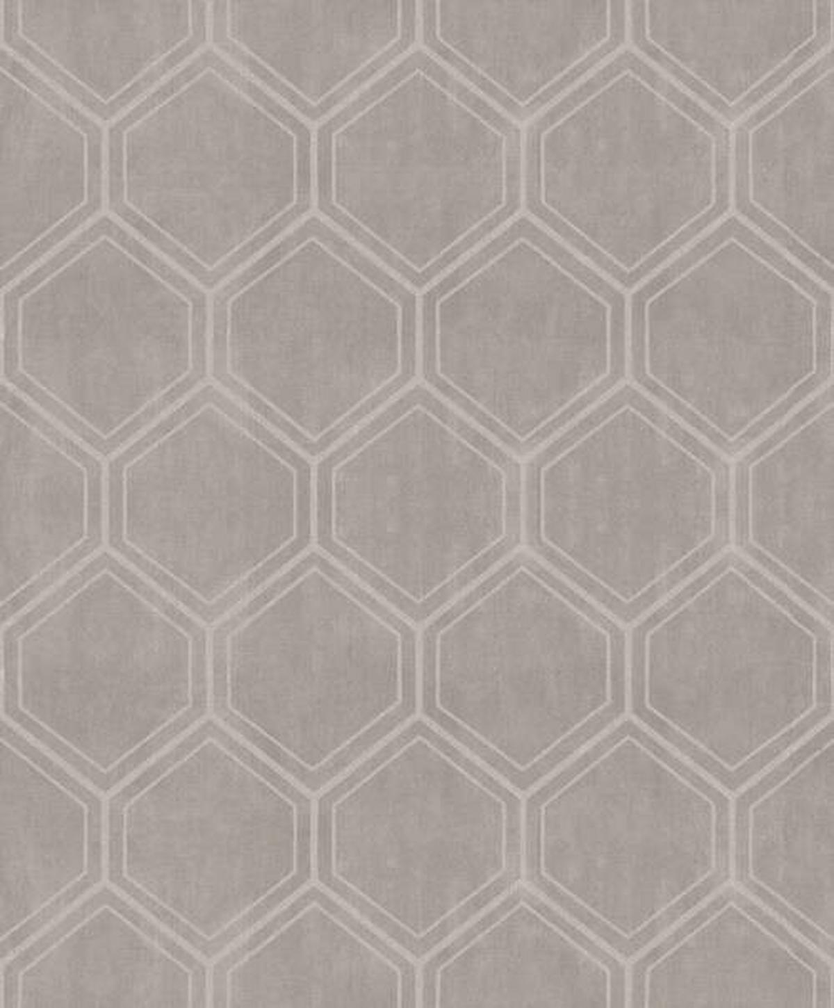 Vliestapete 118148 - Taupe, Basics, Papier/Kunststoff (53/1005cm)