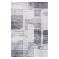 Flachwebteppich Silber, BxL: ca. 120x170 cm - Silberfarben, Basics, Textil (120/170cm) - Kayoom
