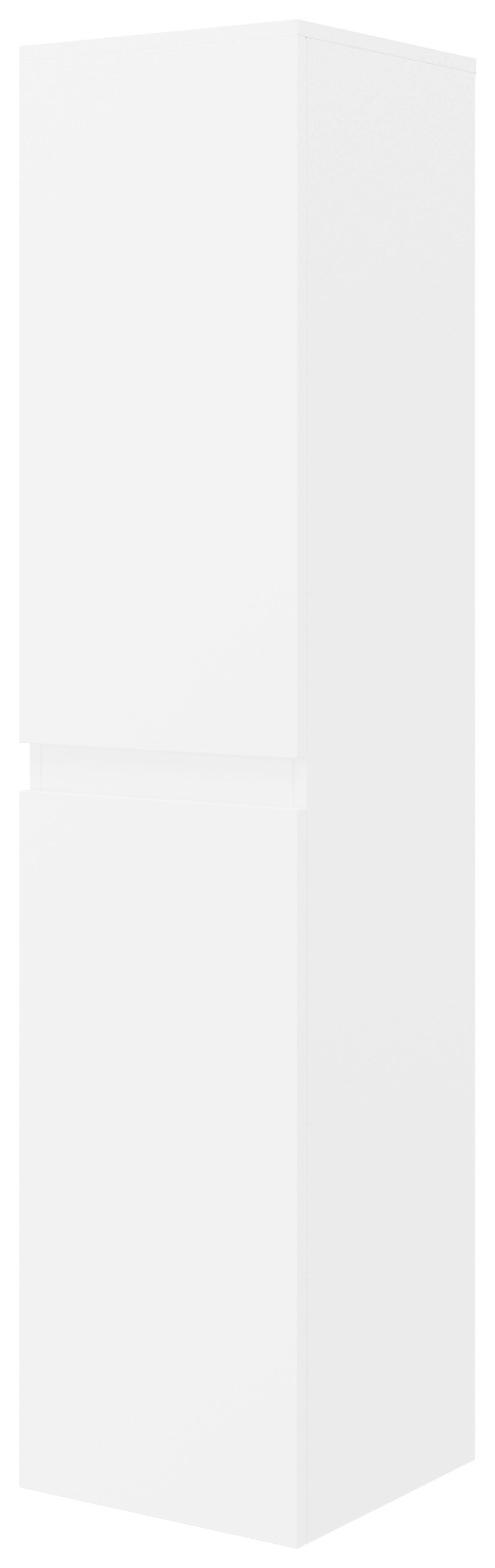Magasszekrény Eva - fehér, Konventionell, faalapú anyag (31,5/130/33.1cm)