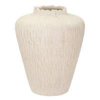 Vase Shade Pot B: 32 cm - Creme, Basics, Metall (32/40/32cm)