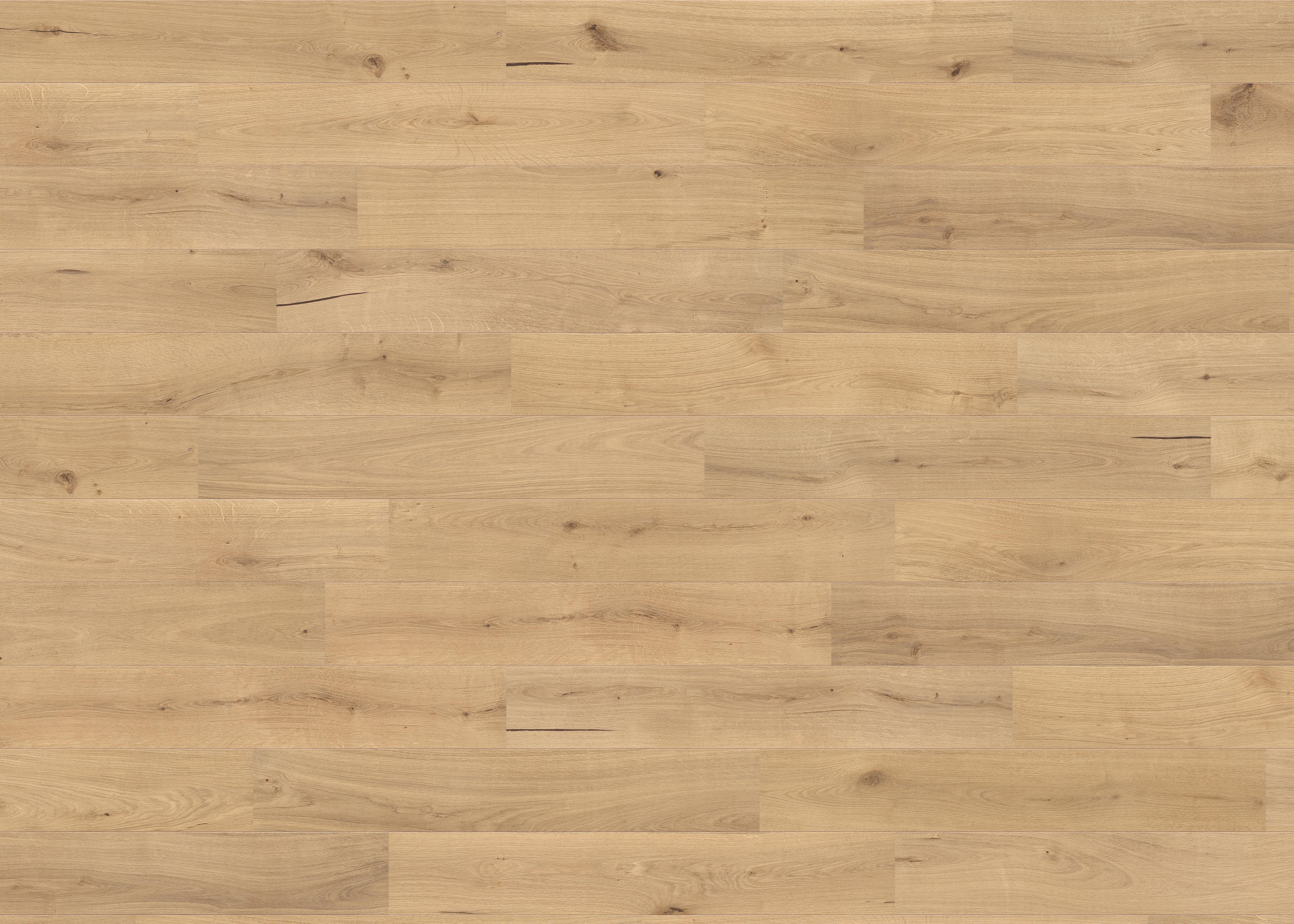 Parkettboden Eiche Hellbraun Landhausdiele Stärke 1 mm - Hellbraun, Basics, Holzwerkstoff (18/108.5cm) - Living by HARO