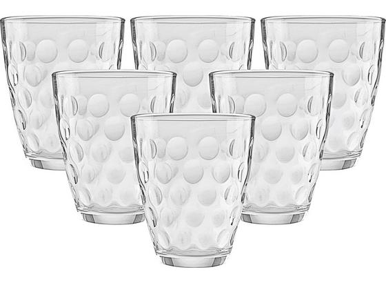 Sada Sklenic Dots - čiré, sklo (17,0/25,7/10,90cm) - Mömax modern living Sada Sklenic Dots - čiré, sklo (17,0/25,7/10,90cm) - Mömax modern living