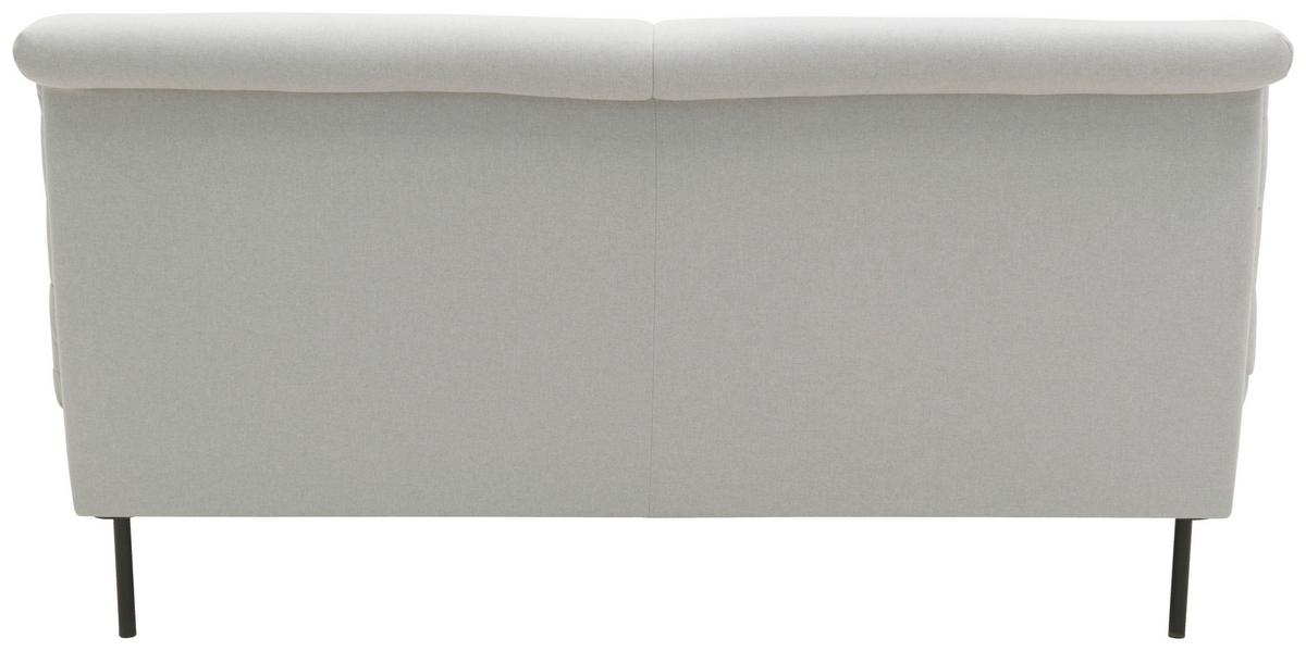 2-Sitzer-Sofa Looks Ix - Silberfarben/Schwarz, Design, Textil (185/92/103cm) - LOOKS by W.Joop