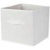 Faltbox Tanja - Weiß, Basics, Papier/Textil (30/30/30cm) - Ondega