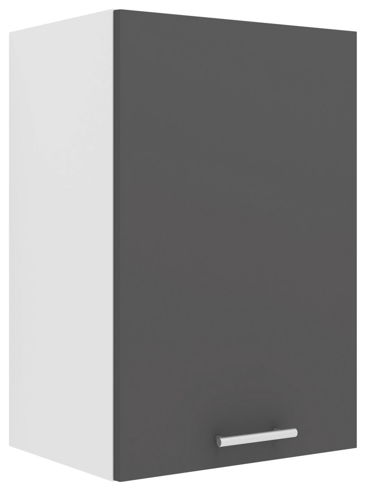 Küchenoberschrank Esilo B: 40 cm Anthrazit/Weiß - Anthrazit/Weiß, KONVENTIONELL, Holzwerkstoff (40/60/31cm) - MID.YOU