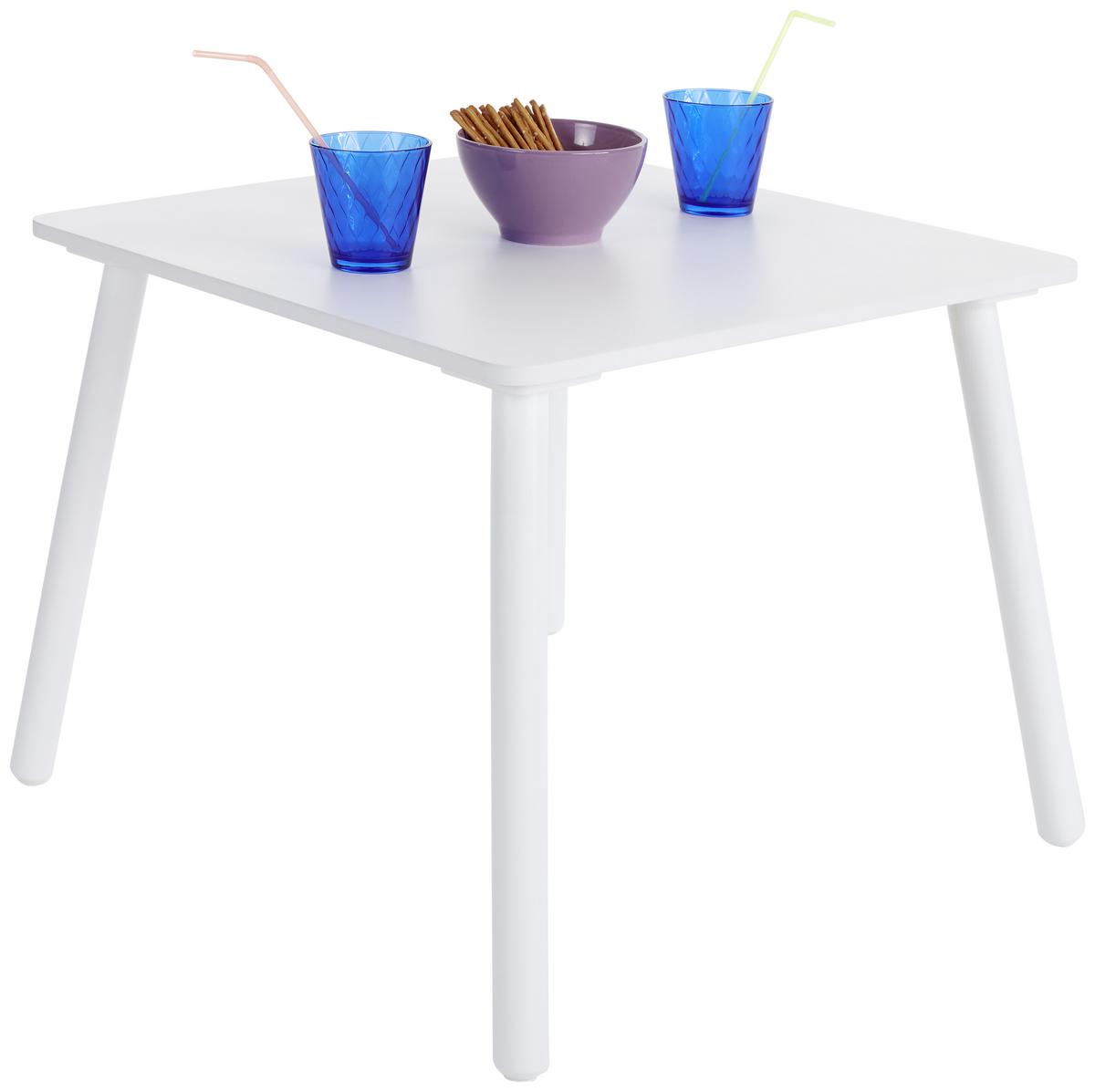 Kindersitzgruppe Bambini Weiß 3--teilig. - Weiß, MODERN, Holz/Holzwerkstoff - P & B