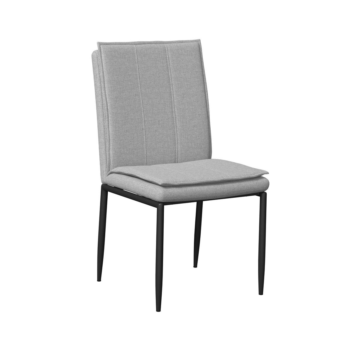 Jídelní set Abelia - černá/krémová, Moderní, kov/kompozitní dřevo - Bessagi Home