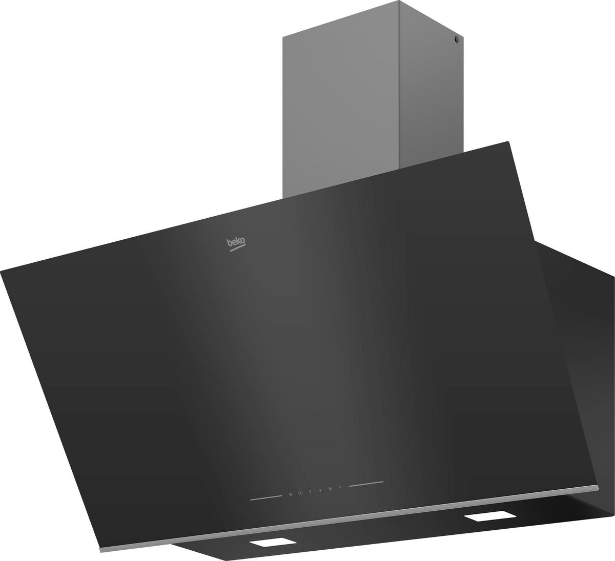 Dunstabzugshaube Bhca96641bbhs -Beko- - Schwarz, MODERN (90/113,8/41,9cm) - Beko