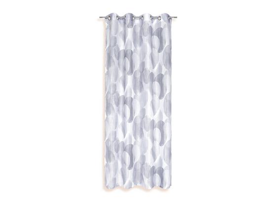 Ösenvorhang Susan - Silberfarben, KONVENTIONELL, Textil (135/245cm) - Ombra Ösenvorhang Susan - Silberfarben, KONVENTIONELL, Textil (135/245cm) - Ombra