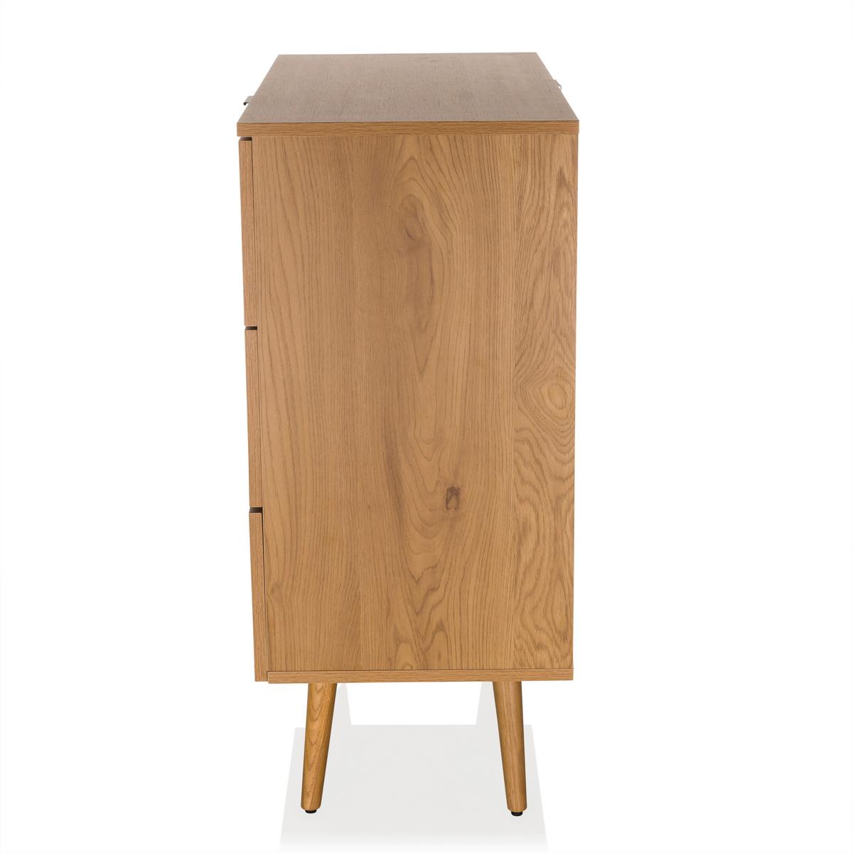Kommode Boheo Eichefarben B: 80 Cm - Eichefarben, MODERN, Holzwerkstoff (80/90/40cm) - MID.YOU