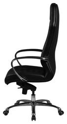 Weiche Polsterung Moderner Drehstuhl mit Kopfstütze und Armlehnen