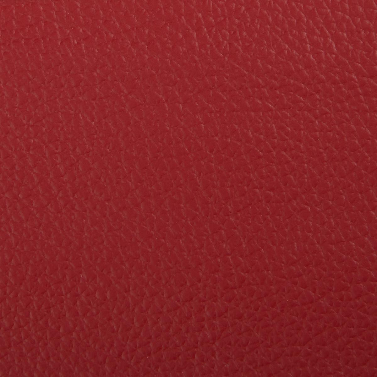 Ecksofa Sammy Rot Leder - Chromfarben/Rot, Design, Leder (226/169cm) - Livetastic