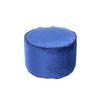 Pouf Taj Mahal Dxh: 47x32 Cm Samt Blau Mit Reißverschluss - Blau, Basics, Textil (47/32/47cm) - Kayoom