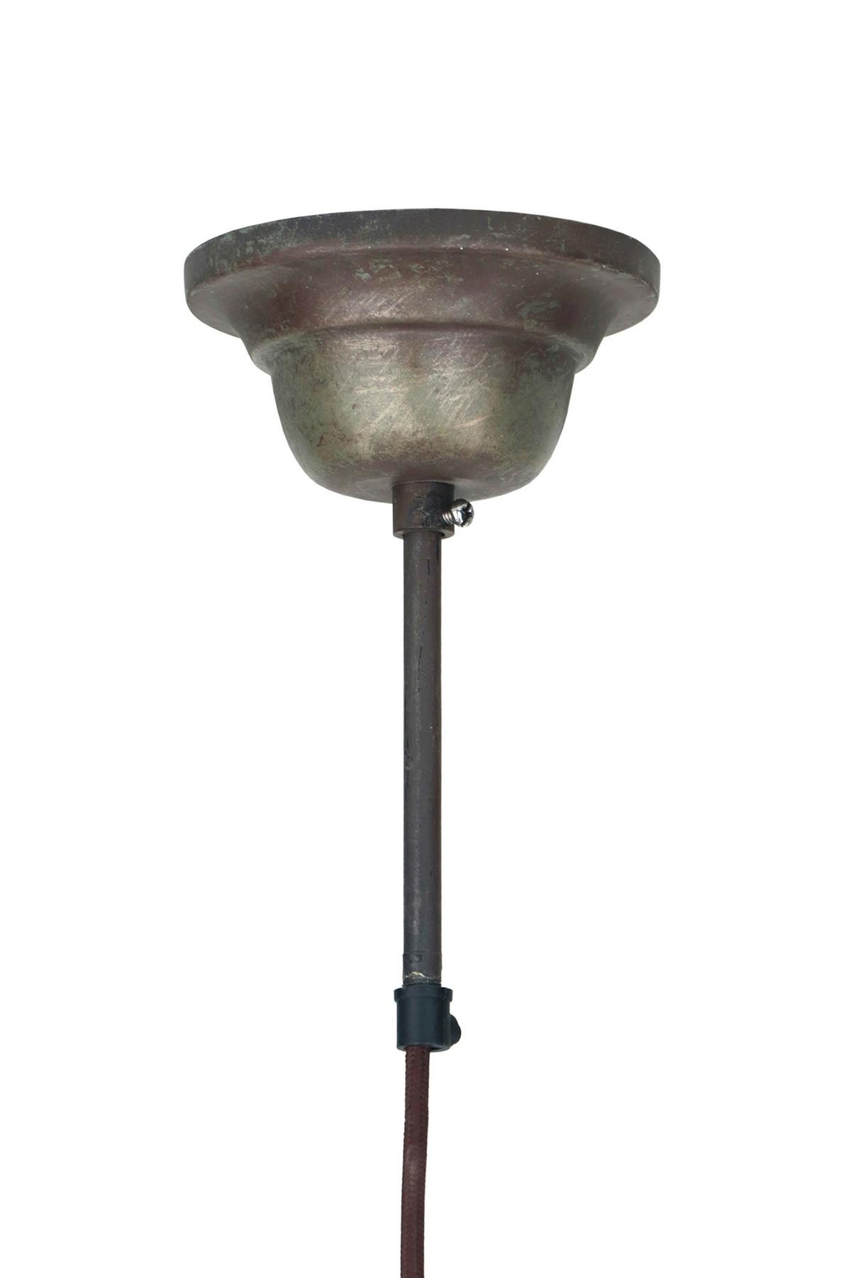 Hängeleuchte Mican Bronzefarben B: 38 Cm - Bronzefarben, Basics, Metall (34/34/38cm) - Kayoom