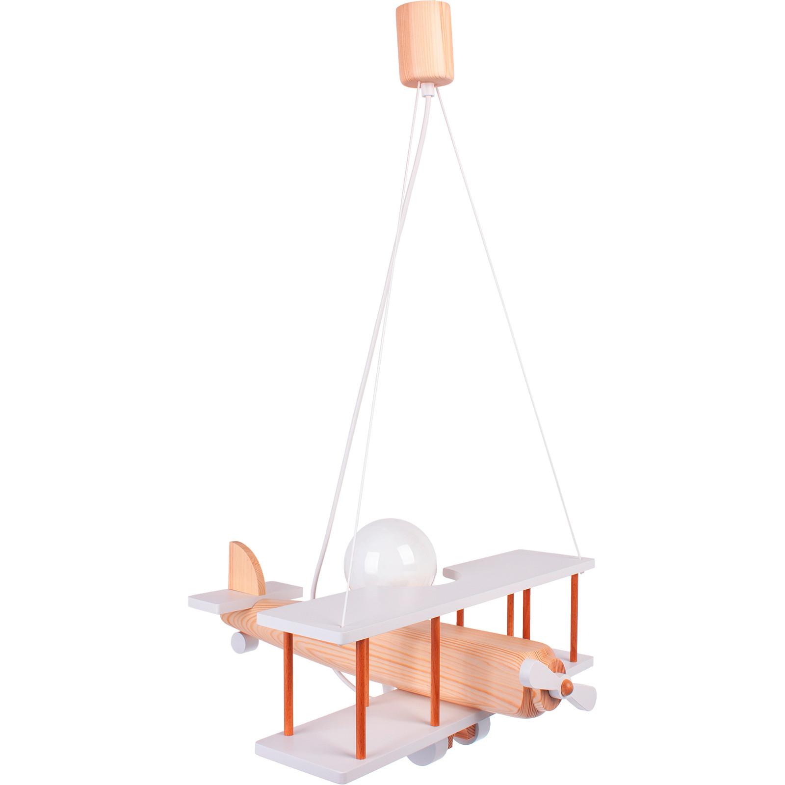 Kinderhängeleuchte Flugzeug H: 75 cm 1-Flammig
