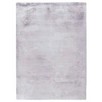 Hochflorteppich Saika 100 - Anthrazit/Weiß, KONVENTIONELL, Textil (120/170cm)