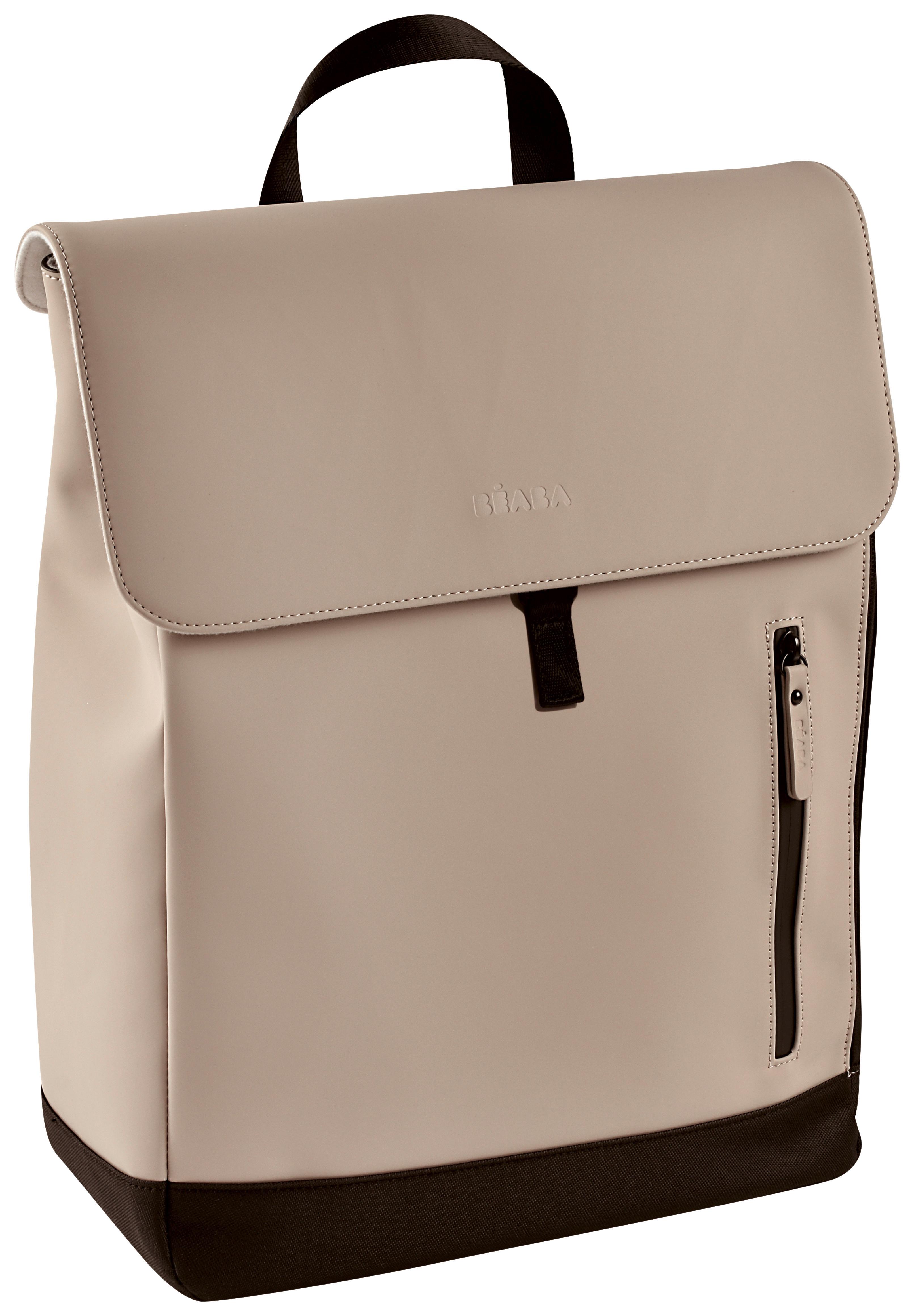 Wickelrucksack Oslo Clay Beige, B: 34 cm - Beige/Hellgrau, KONVENTIONELL, Kunststoff (34/15/43cm) - Beaba