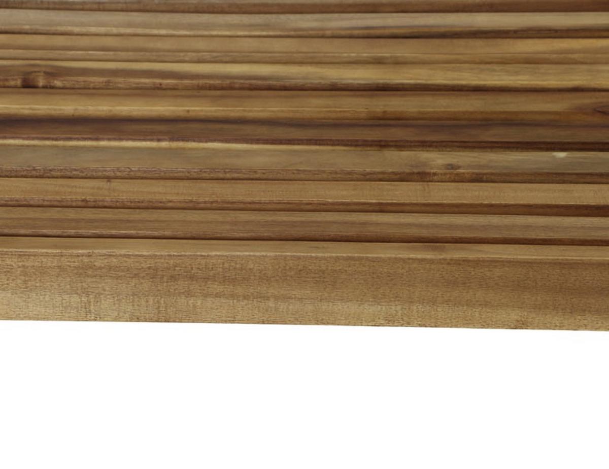 Gartenbank Holz 508761 2-Sitzer - Akaziefarben, MODERN, Holz (120/90/59,5cm) - Siena Garden