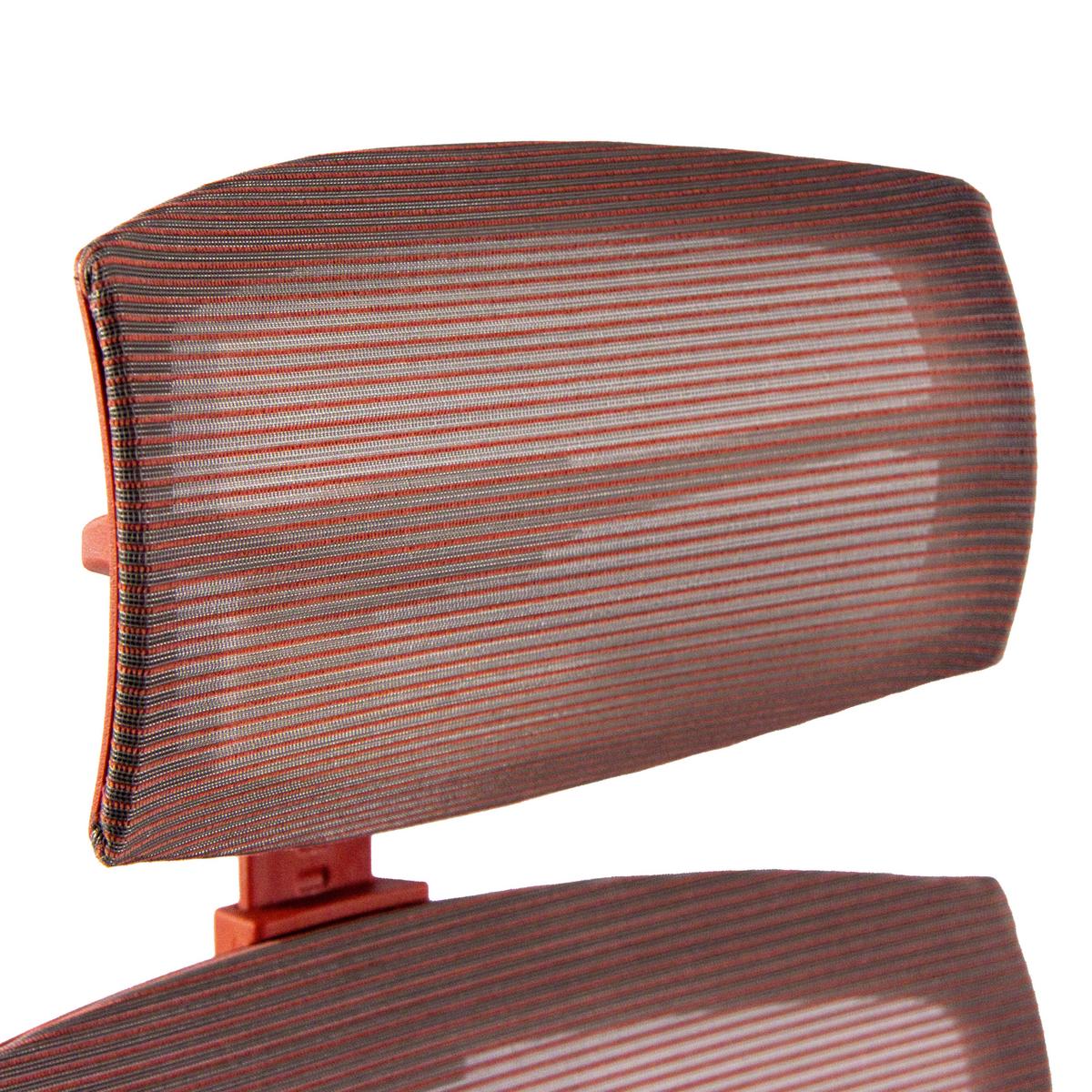 Kopfstütze Rot B: 29 cm - Rot, MODERN, Kunststoff/Textil (29/15-30/12cm) - MID.YOU