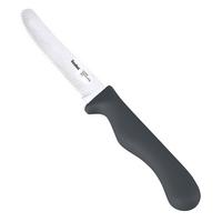 Jausenmesser Maxim Grau B/L: ca. 2,5/22 cm - Edelstahlfarben, Basics, Metall (2,5/22/1,4cm) - Metaltex
