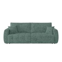 2-sitzer-sofa Bali Mit Schlaffunktion & Bettkasten - Petrol/Schwarz, MODERN, Holz/Textil (245/74-90/104cm) - Luca Bessoni